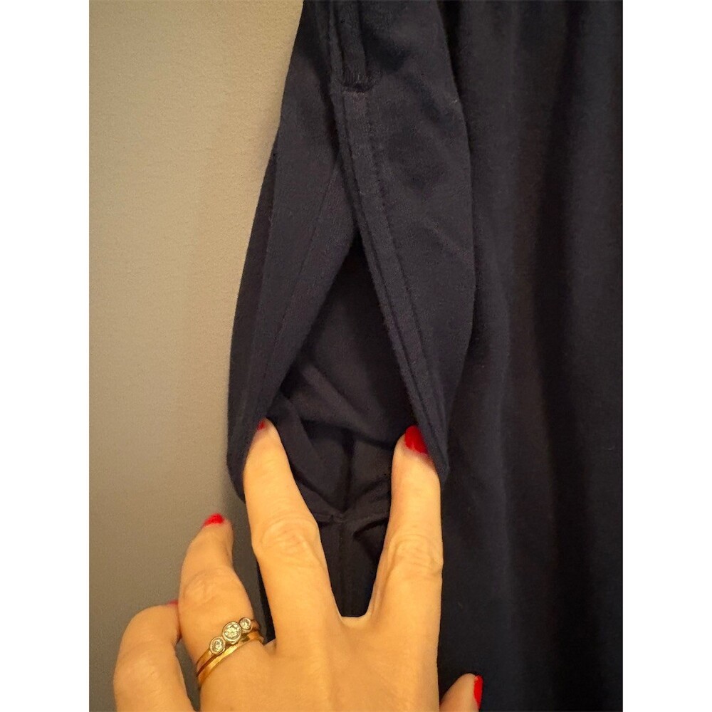 Russell Athletic Sweatpants Mens 2XL Navy Elastic Waist Side Pockets Logo - Picture 5 of 10